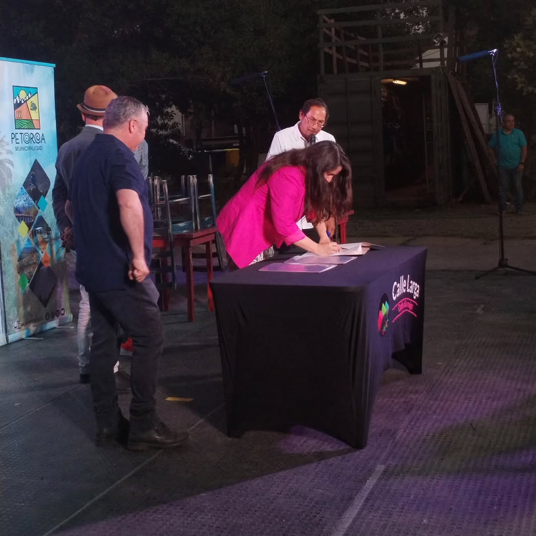2024 Firma del convenio Red cultural Catemu-Petorca-Calle Larga