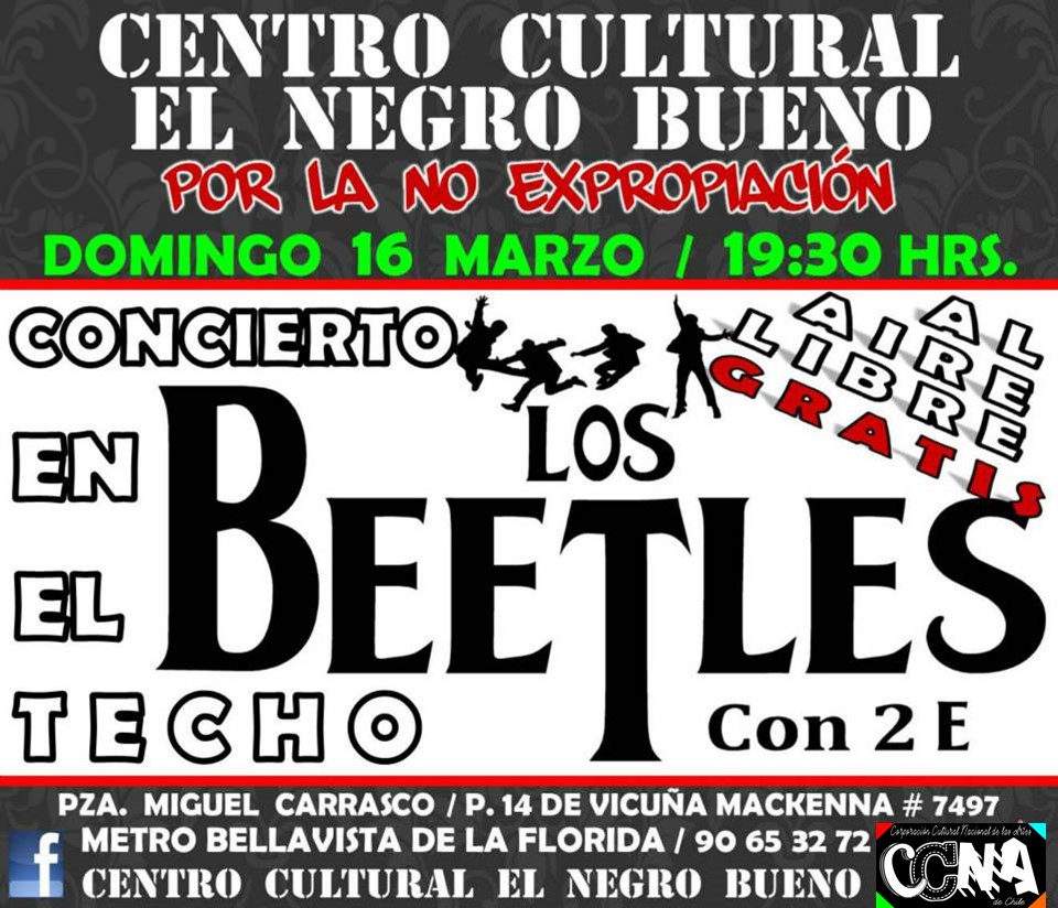 2014 «Los Beetles Con 2 E» Al Aire Libre